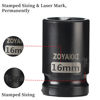 Picture of ZOYAKKI Shallow Impact Socket, SAE, 1/2 Inch Drive, 6 Point, Metric x 16 mm