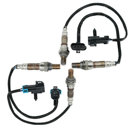 Picture of Marsflex O2 Oxygen Sensor Downstream Upstream 234-4018 234-4012 Compatible with Chevy Tahoe Silverado 1500 Express C1500 K1500 Suburban, GMC Yukon/XL Sierra Savana Cadillac Escalade