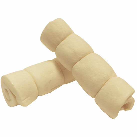 Picture of Redbarn All-Natural Beef Cheek Rolls for Dogs, These Grain-Free Cow Cheeks are Naturally Rich in Collagen, Available in Chicken & Carrot Glaze or Uncoated. (Original, Small/Medium (Pack of 1))