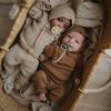 Picture of mushie Muslin Baby Swaddle Blanket | 100% Organic Cotton (Pale Taupe)