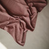 Picture of mushie Muslin Baby Swaddle Blanket | 100% Organic Cotton (Cedar)
