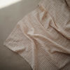Picture of mushie Muslin Baby Swaddle Blanket | 100% Organic Cotton (Natural Stripe)