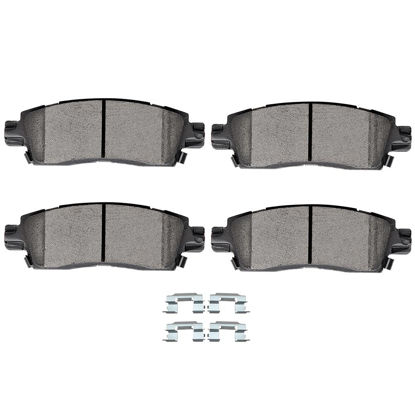 Picture of SCITOO D883 Rear Ceramic Brake Pads Sets Fit For Buick Enclave,For Cadillac XTS,For Chevy Traverse,For GMC Envoy XL/Jimmy,For Isuzu Ascender,For Oldsmobile Bravada,For Saab 9-7x,For Saturn Outlook