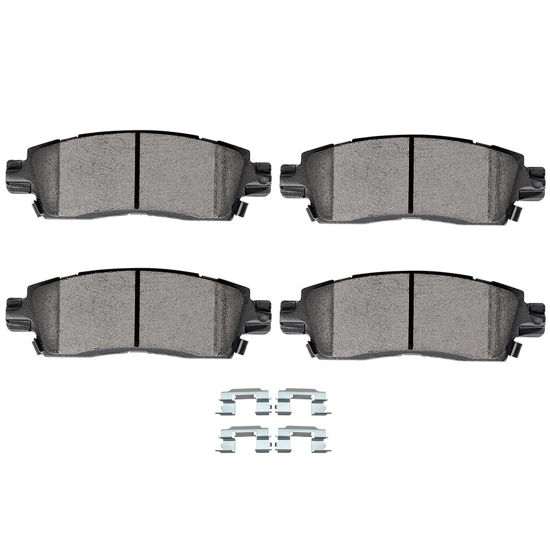 Picture of SCITOO D883 Rear Ceramic Brake Pads Sets Fit For Buick Enclave,For Cadillac XTS,For Chevy Traverse,For GMC Envoy XL/Jimmy,For Isuzu Ascender,For Oldsmobile Bravada,For Saab 9-7x,For Saturn Outlook
