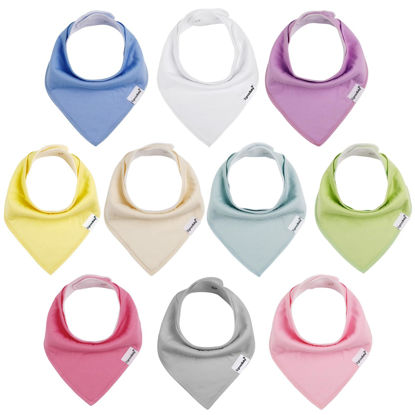 Picture of Baby Drool Bibs for Boys Girls,Baby Bibs for Teething and Drooling,Baby Boy Bibs,Baby Girl Bibs,Newborn Bibs for Baby Boy Girl
