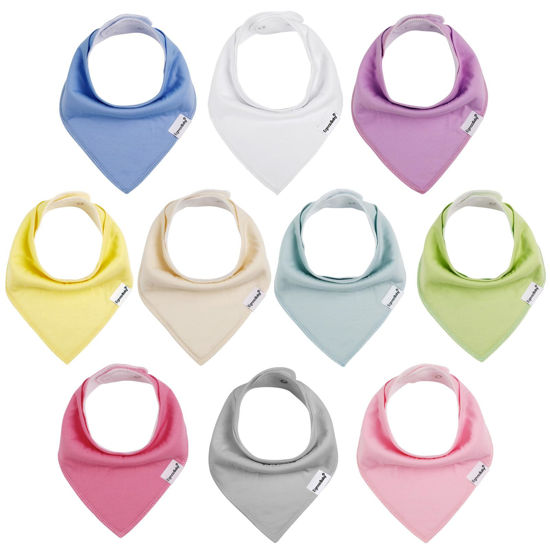 Picture of Baby Drool Bibs for Boys Girls,Baby Bibs for Teething and Drooling,Baby Boy Bibs,Baby Girl Bibs,Newborn Bibs for Baby Boy Girl