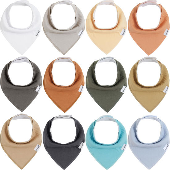 Picture of Baby Drool Bibs for Boys Girls,Baby Bibs for Teething and Drooling,Baby Boy Bibs,Baby Girl Bibs,Newborn Bibs for Baby Boy Girl