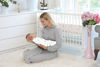 Picture of Swaddle Blanket, Adjustable Infant Baby Swaddling Wrap Set of 4, Baby Swaddling Wrap Blankets for Boys and Girls Made in Soft Cotton, by BaeBae Goods (3-6 Months, Grey Elephants)