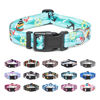 Picture of Mercano Adjustable Dog Collar - Special Design Patterns, Soft Nylon Comfortable Durable Pet Collar for Small Medium Large Dogs (L, Sail)
