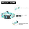 Picture of Mercano Adjustable Dog Collar - Special Design Patterns, Soft Nylon Comfortable Durable Pet Collar for Small Medium Large Dogs (L, Sail)