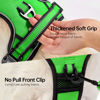 Picture of NESTROAD No Pull Dog Harness,Adjustable Oxford Dog Vest Harness with Leash,Reflective No-Choke Pet Harness with Easy Control Soft Handle for Small Dogs(Small,FluorescentGreen)