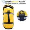 Picture of VIVAGLORY Ripstop Dog Life Jacket for Small Medium Large Dogs Boating, Swimming Vest for Dogs with Enhanced Visibility & Buoyancy, Yellow