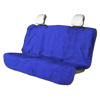 Picture of LoyaGour Back Seat Cover for Car Trucks Van SUV Jeep,Waterproof Rear Bench Towel Seat Covers for Dogs and Kids,Automotive Backseat Protector (Blue)