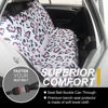 Picture of LoyaGour Back Seat Cover for Car Trucks Van SUV Jeep,Waterproof Rear Bench Towel Seat Covers for Dogs and Kids,Automotive Backseat Protector (Leopard Print)