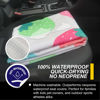 Picture of LoyaGour Back Seat Cover for Car Trucks Van SUV Jeep,Waterproof Rear Bench Towel Seat Covers for Dogs and Kids,Automotive Backseat Protector (Strawberry)