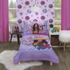 Picture of Disney Raya and The Last Dragon Mythic Pop Lavender, Magenta, and Blue with Sisu Dragon and Tuktuk 4 Piece Toddler Bed Set - Comforter, Fitted Bottom Sheet, Flat Top Sheet, and Reversible Pillowcase