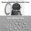 Picture of Lesure Small Dog Car Seat for Small Dogs - Waterproof Dog Booster Seat for Car with Storage Pockets and Clip-On Safety Leash and Thickened Memory Foam Filling, Pet Carseat Travel Carrier Bed, Grey