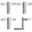 Picture of Drum Keys 3 Pack Universal Drum Tuning Key with Continuous Motion Speed Key