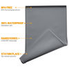 Picture of Hubulk Dog Feeding Mat,100% Waterproof Food Grade Silicone Pet Food and Water Bowl Placemat,Dishwasher, High Raised Edge to Prevent Spills,Nonslip Tray to Stop Messes on Floor（28"x18"x0.8", Grey）