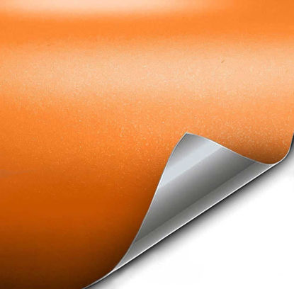 Picture of VViViD+ Premium Vinyl Wrap Film (1ft x 5ft, Matte Metallic Orange)