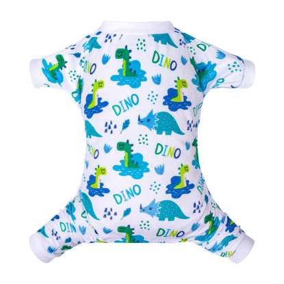 Picture of CuteBone Cozy and Cute Dog Pajamas - Soft and Comfortable Pet Sleepwear for Small and Medium Breed Dogs P290L
