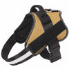 Picture of Bolux Dog Harness, No-Pull Reflective Dog Vest, Breathable Adjustable Pet Harness with Handle for Outdoor Walking - No More Pulling, Tugging or Choking (Army Yellow, S)