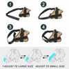 Picture of Bolux Dog Harness, No-Pull Reflective Dog Vest, Breathable Adjustable Pet Harness with Handle for Outdoor Walking - No More Pulling, Tugging or Choking (Army Yellow, S)