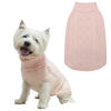 Picture of Mihachi Turtleneck Dog Sweater - Winter Coat Apparel Classic Cable Knit Clothes with Leash Hole for Cold Weather, Ideal Gift for Pet in New Year