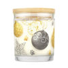Picture of One Fur All, Pet House Candle - 100% Plant-Based Wax Candle - Pet Odor Eliminator for Home - Non-Toxic and Eco-Friendly Air Freshening Scented Candles - (Pack of 2, Silver & Gold)
