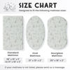 Picture of Sorrel + Fern 2-Pack Fitted Bassinet Sheets (Arctic Journey) - Buttery Soft Cotton Blend for Standard Bassinet