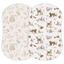 Picture of Sorrel + Fern 2-Pack Fitted Bassinet Sheets (Magic Forest) - Buttery Soft Cotton Blend for Standard Bassinet