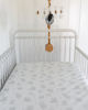 Picture of Sorrel + Fern 2-Pack Crib Sheets for Standard Crib Mattress (Watercolor Elephants) - Premium Fitted Sheets - Buttery Soft Cotton Blend