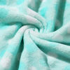 Picture of CREVENT 30"X40" Lightweight Fuzzy Fluffy Warm Plush Baby Blanket for Infant Toddler Newborn Unisex Crib Cot Stroller - Green Rainbow Unisex