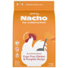 Picture of Made by Nacho Premium Dry Cat Kibble, Bone Broth Infused for Extra Cat Hydration, Grain-Friendly Dry Cat Food, Cage-Free Chicken & Pumpkin Recipe, High Protein Kibble, 11lb Bag