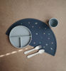 Picture of mushie Silicone Placemat for Kids | BPA-Free Non-Slip Design (Planets)