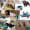 Picture of NAMSAN Heated Water Bowl for Outdoor Cats, 2.2L Heated Dog Bowl Provides Drinkable Water in Winter, Heated Pet Bowl for Chickens Rabbits Bird Bath, Livestock Thermal-Bowl