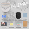 Picture of Acrylic Kalimba Thumb Piano,YUNDIE Portable 17/21 Keys Mbira Crystal Finger Piano, Musical Instruments Birthday Gift for Kid Adult Beginners Professional(Clear) (21 Keys)