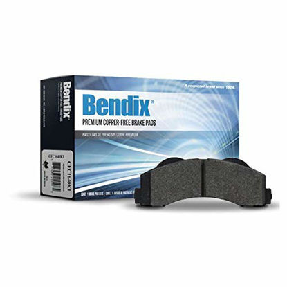 Picture of Bendix Priority1 CFM1938 Semi-Metallic Rear Brake Pads for Volvo S60 2020-2019, S90 2021-2017, V60 2021-2019, V60 Cross Country 2021-2019, V90 2021-2018, V90 Cross Country 2021-2018, XC60 2021-2018
