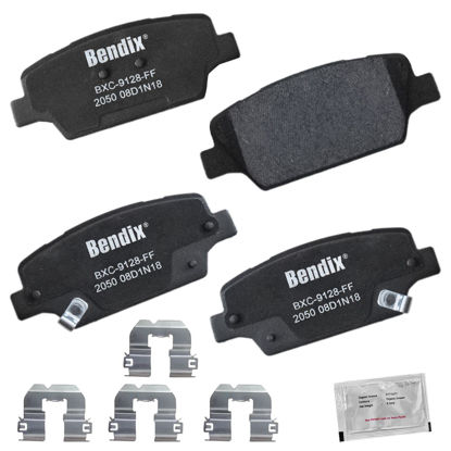 Picture of Bendix Priority1 CFC2050 Ceramic Rear Brake Pads for Kia Cadenza 2020-2017