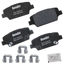 Picture of Bendix Priority1 CFC2050 Ceramic Rear Brake Pads for Kia Cadenza 2020-2017