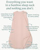 Picture of PurComfy Supersoft Sleep Sack 0.5 TOG, Premium Bamboo Viscose Baby Sleeping Bag, Lightweight Sleepsack 3-6 Months
