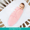 Picture of Biloban Baby Swaddles 0-3 Months for Girls, Baby Swaddle, Newborn Swaddle, Cotton Swaddle Blanket, Newborn Essentials, Grey & Pink, 2 Pack