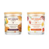 Picture of One Fur All, Pet House Candle - 100% Soy Wax Candle - Pet Odor Eliminator for Home - Non-Toxic and Eco-Friendly Air Freshening Scented Candles (Pack of 2, Falling Leaves/Autumn Harvest)