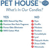 Picture of One Fur All, Pet House Candle - 100% Soy Wax Candle - Pet Odor Eliminator for Home - Non-Toxic and Eco-Friendly Air Freshening Scented Candles (Pack of 2, Falling Leaves/Autumn Harvest)