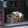 Picture of JiatuA Car Trunk Organizer, Car Organizers and Storage Collapsible Multi Compartment Container Box, Adjustable Car Accessories for SUV Sedan Truck, Standard Size, Leopard print