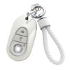 Picture of YO&YOYE for Mercedes Benz Key Fob Cover with Keychain, Soft TPU Key Case Protection Fit for S Class / G Class / E Class