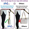 Picture of Stroller Hooks for Hanging Diaper Bags - Mommy Stroller Clip and Stroller Accessories Organizer Hook - Large Carabiner Clips for Mom Purse Shopping Grocery Bag and Accessory - (2 Pack) (Carabiner)