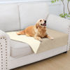 Picture of hyha Waterproof Dog Blanket, Soft Dog Bed Cover Pet Blankets, Waterproof Sofa Couch Cover for Dogs Washable, Reversible Pet Couch Covers for Sofa Furniture (30x53 Inch, Taupe/Beige)