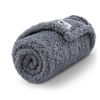 Picture of Luciphia Premium Fleece Dog Puppy Blanket Soft Pet Sherpa Calming Cat Blanket Throw for Small Medium Dog Cat(Grey,30x20 inches)