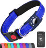Picture of Erbine Airtag Dog Collar for Small Dogs, Reflective Dog Collars with AirTag Holder, Soft Padded & Safety Locking Buckle, Nylon Pet Collar Adjustable for All Breeds, NavyBlue